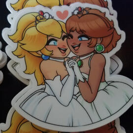 Peach & Daisy